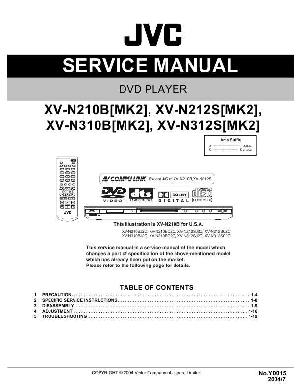 Сервисная инструкция JVC XV-N210BMKII, XV-N212MKII, XV-N310BMKII, XV-N312MKII ― Manual-Shop.ru