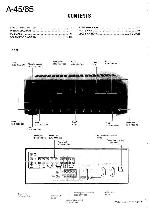 Сервисная инструкция Kenwood A-45, A-65