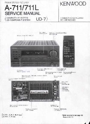 Сервисная инструкция KENWOOD A-711, A-711L ― Manual-Shop.ru