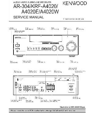 Сервисная инструкция Kenwood AR-304, KRF-A4020 ― Manual-Shop.ru