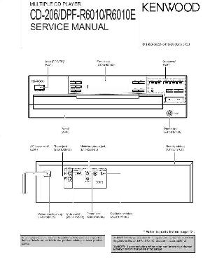 Service manual Kenwood CD-206, DPF-R6010, DPF-R6010E ― Manual-Shop.ru