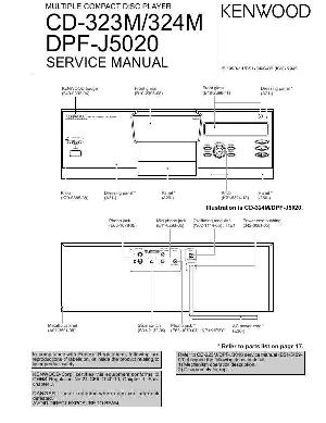 Сервисная инструкция Kenwood CD-323M, CD-324M, DPF-J5020 ― Manual-Shop.ru