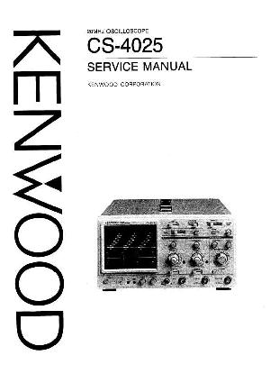 Сервисная инструкция Kenwood CS-4025 ― Manual-Shop.ru