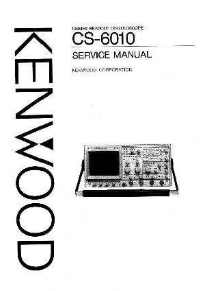 Сервисная инструкция KENWOOD CS-6010 ― Manual-Shop.ru