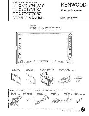 Сервисная инструкция Kenwood DDX-6027, DDX-7017, DDX-7037, DDX-7047, DDX-7067 ― Manual-Shop.ru