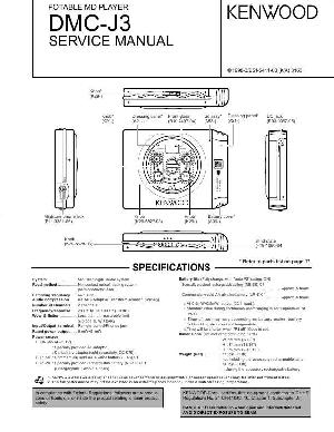 Сервисная инструкция Kenwood DMC-J3 ― Manual-Shop.ru