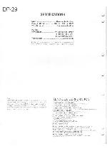 Сервисная инструкция Kenwood DP-29