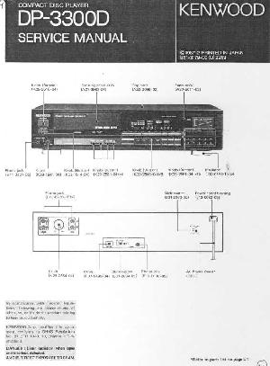 Service manual Kenwood DP-3300D  ― Manual-Shop.ru