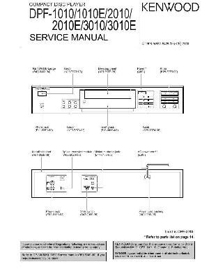 Service manual Kenwood DPF-1010, DPF-2010, DPF-3010 ― Manual-Shop.ru