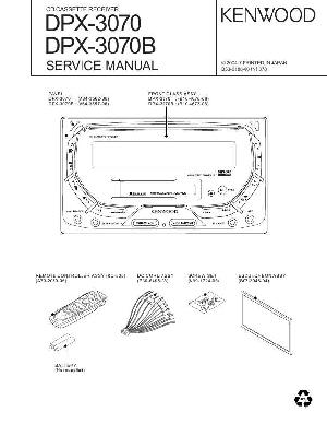 Service manual Kenwood DPX-3070 ― Manual-Shop.ru