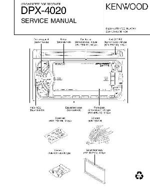 Сервисная инструкция Kenwood DPX-4020 ― Manual-Shop.ru