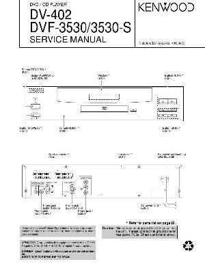 Service manual Kenwood DV-402, DVF-3530 ― Manual-Shop.ru