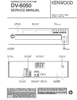 Сервисная инструкция Kenwood DV-6050 ― Manual-Shop.ru