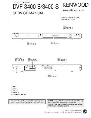 Сервисная инструкция Kenwood DVF-3400 ― Manual-Shop.ru