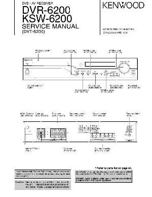 Сервисная инструкция Kenwood DVR-6200, KSW-6200 (DVT-6200) ― Manual-Shop.ru