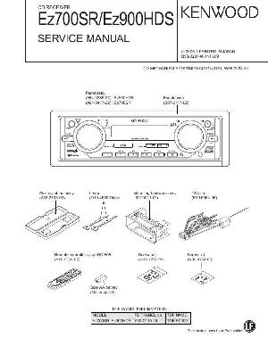 Service manual Kenwood EZ-700SR, EZ-900HDS ― Manual-Shop.ru