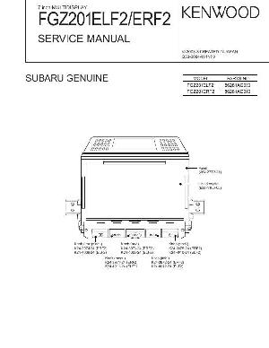 Сервисная инструкция Kenwood FGZ-201ELF2, FGZ-201ERF2 ― Manual-Shop.ru