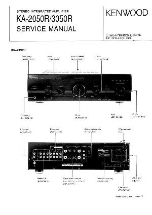 Сервисная инструкция Kenwood KA-2050R, KA-3050R  ― Manual-Shop.ru