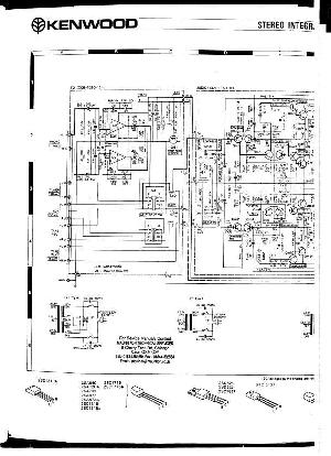 Сервисная инструкция Kenwood KA-3700, KA-3750 (sch)  ― Manual-Shop.ru