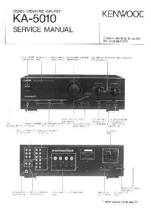 Сервисная инструкция Kenwood KA-5010 ― Manual-Shop.ru