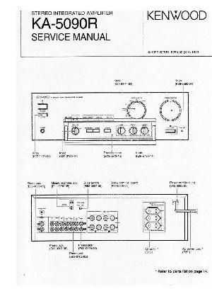 Сервисная инструкция Kenwood KA-5090R ― Manual-Shop.ru