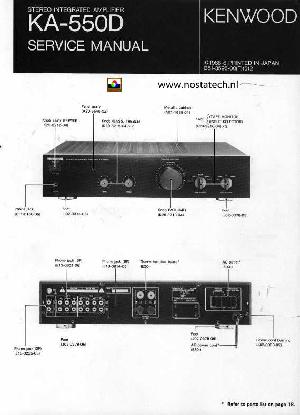Service manual Kenwood KA-550D  ― Manual-Shop.ru