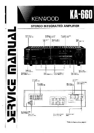 Сервисная инструкция Kenwood KA-660 ― Manual-Shop.ru