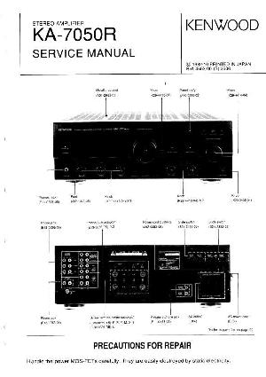 Сервисная инструкция Kenwood KA-7050R ― Manual-Shop.ru