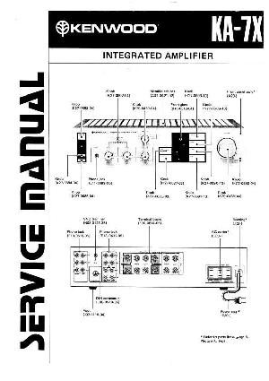 Сервисная инструкция Kenwood KA-7X ― Manual-Shop.ru