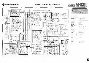 Сервисная инструкция Kenwood KA-8300, KA-9800 (sch)  ― Manual-Shop.ru