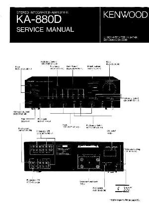 Сервисная инструкция Kenwood KA-880D ― Manual-Shop.ru