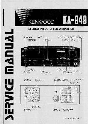 Service manual Kenwood KA-949 ― Manual-Shop.ru