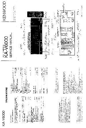 Service manual Kenwood KA-V6000 ― Manual-Shop.ru