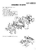 Сервисная инструкция Kenwood KA-V8500