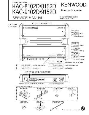 Сервисная инструкция Kenwood KAC-8102D, KAC-8152D, KAC-9102D, KAC-9152D ― Manual-Shop.ru