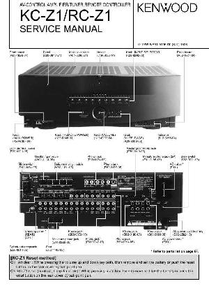 Сервисная инструкция Kenwood KC-Z1, RC-Z1 ― Manual-Shop.ru