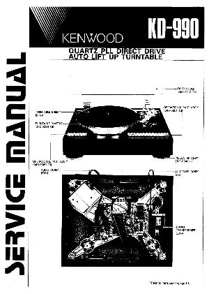 Service manual Kenwood KD-990 ― Manual-Shop.ru