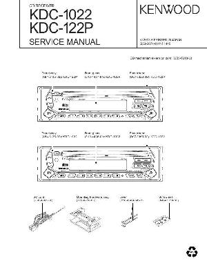 Сервисная инструкция Kenwood KDC-1022, KDC-122P ― Manual-Shop.ru
