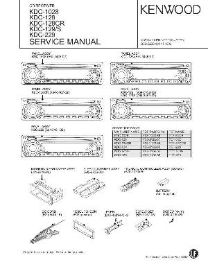 Сервисная инструкция Kenwood KDC-1028, KDC-128, KDC-129, KDC-229 ― Manual-Shop.ru
