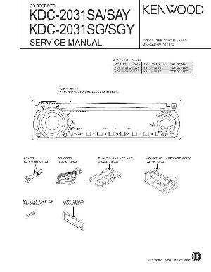Сервисная инструкция Kenwood KDC-2031SA ― Manual-Shop.ru