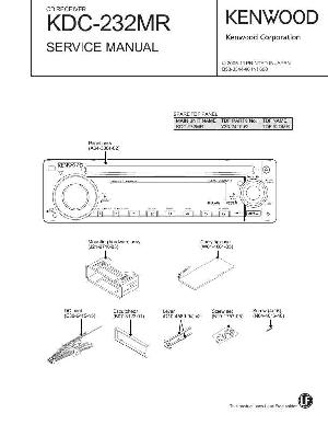 Сервисная инструкция Kenwood KDC-232MR ― Manual-Shop.ru