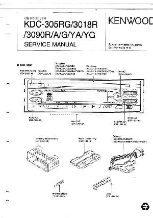 Сервисная инструкция Kenwood KDC-305, KDC-3018R, KDC-3090R ― Manual-Shop.ru