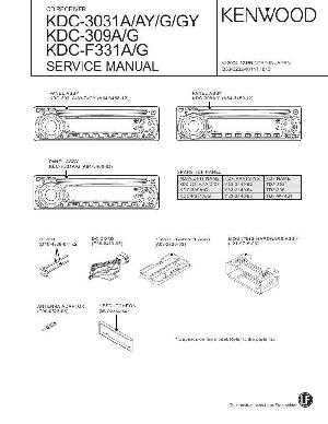 Сервисная инструкция Kenwood KDC-309, KDC-3031, KDC-F331 ― Manual-Shop.ru