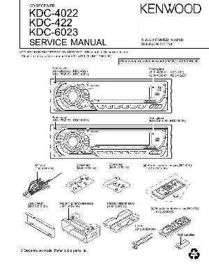 Сервисная инструкция Kenwood KDC-4022, KDC-422, KDC-6023 ― Manual-Shop.ru