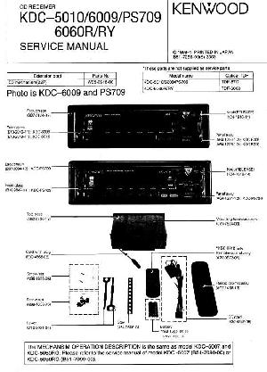 Сервисная инструкция Kenwood KDC-5010, KDC-6009, KDC-6060R, KDC-PS709 ― Manual-Shop.ru