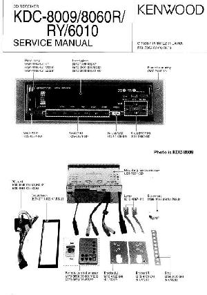 Сервисная инструкция Kenwood KDC-6010, KDC-8009, KDC-8060R ― Manual-Shop.ru