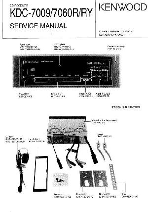 Сервисная инструкция Kenwood KDC-7009, KDC-7060R ― Manual-Shop.ru