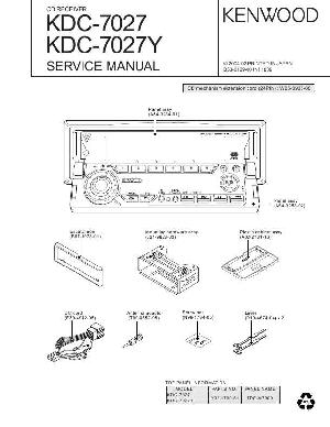 Сервисная инструкция Kenwood KDC-7027 ― Manual-Shop.ru