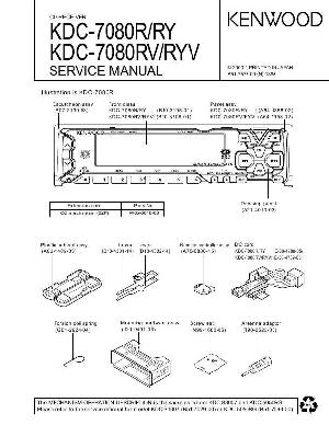 Сервисная инструкция Kenwood KDC-7080R ― Manual-Shop.ru
