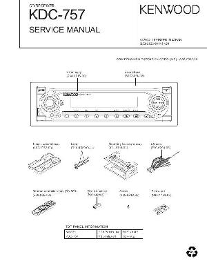 Service manual Kenwood KDC-757 ― Manual-Shop.ru